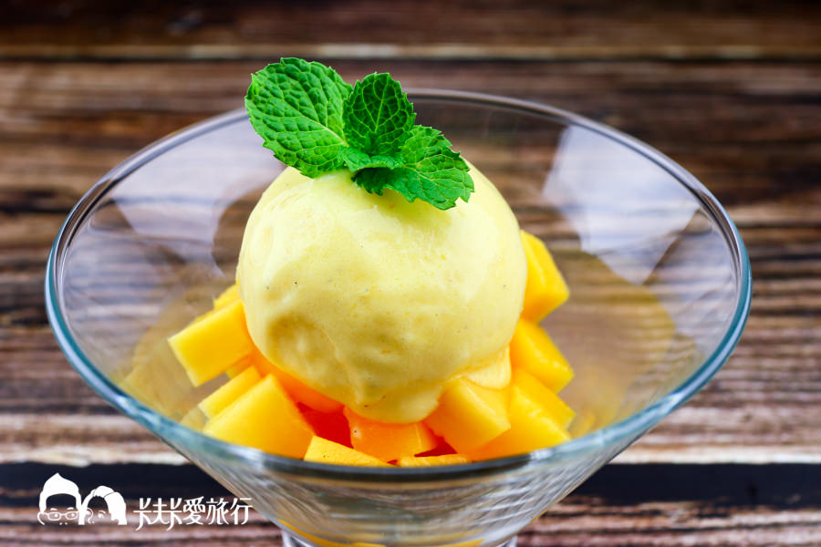 【料理食譜】法式芒果冰淇淋｜用果汁機簡單做美味芒果冰淇淋！完全不需用冰淇淋機