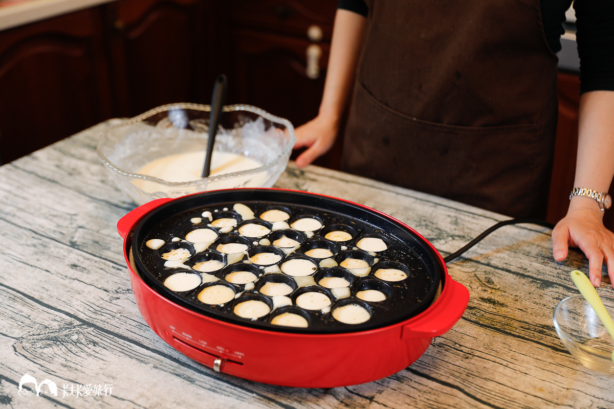 章魚燒食譜做法｜超簡單電烤盤輕鬆做夜市章魚燒+自製章魚燒粉漿攻略版