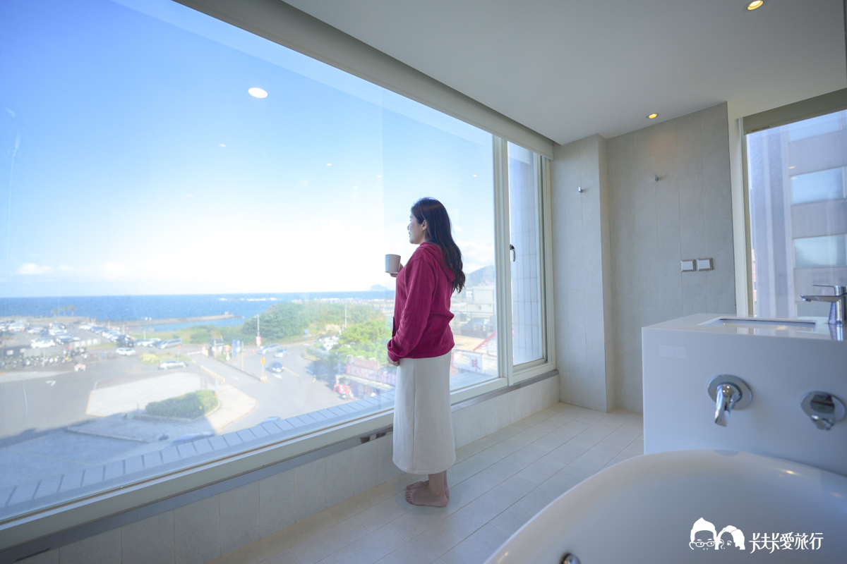 薆悅酒店野柳渡假館，台北親子飯店推薦超大遊戲場海景房晚餐