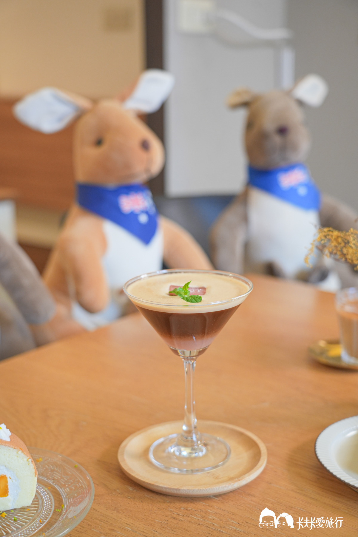 羅東咖啡廳推薦袋鼠咖啡，澳洲風格迷人質感甜點下午茶菜單