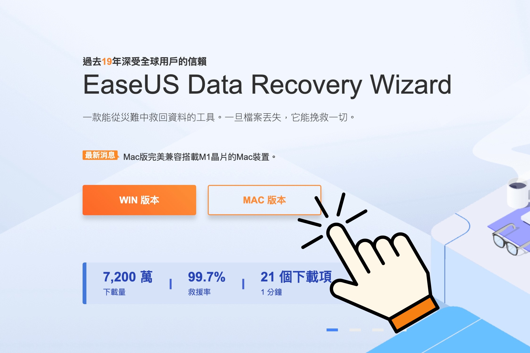 檔案遺失救援軟體推薦，易我EaseUS Data Recovery Wizard找回遺失的記憶