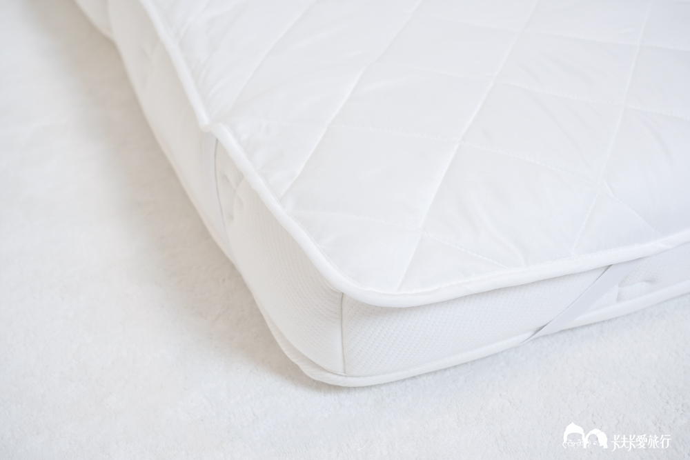 床墊推薦！棉床本舖AlizzZ愛麗絲三折床墊，搭配100%天絲雙人床包首選